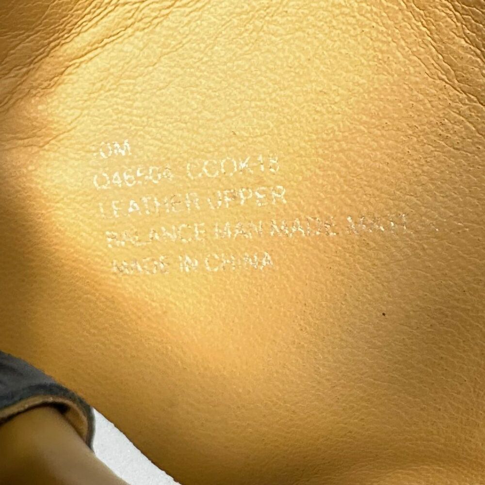 Korks Berengo Wood Heel Sandals Blue Leather | Women Size 10 - Picture 7 of 14